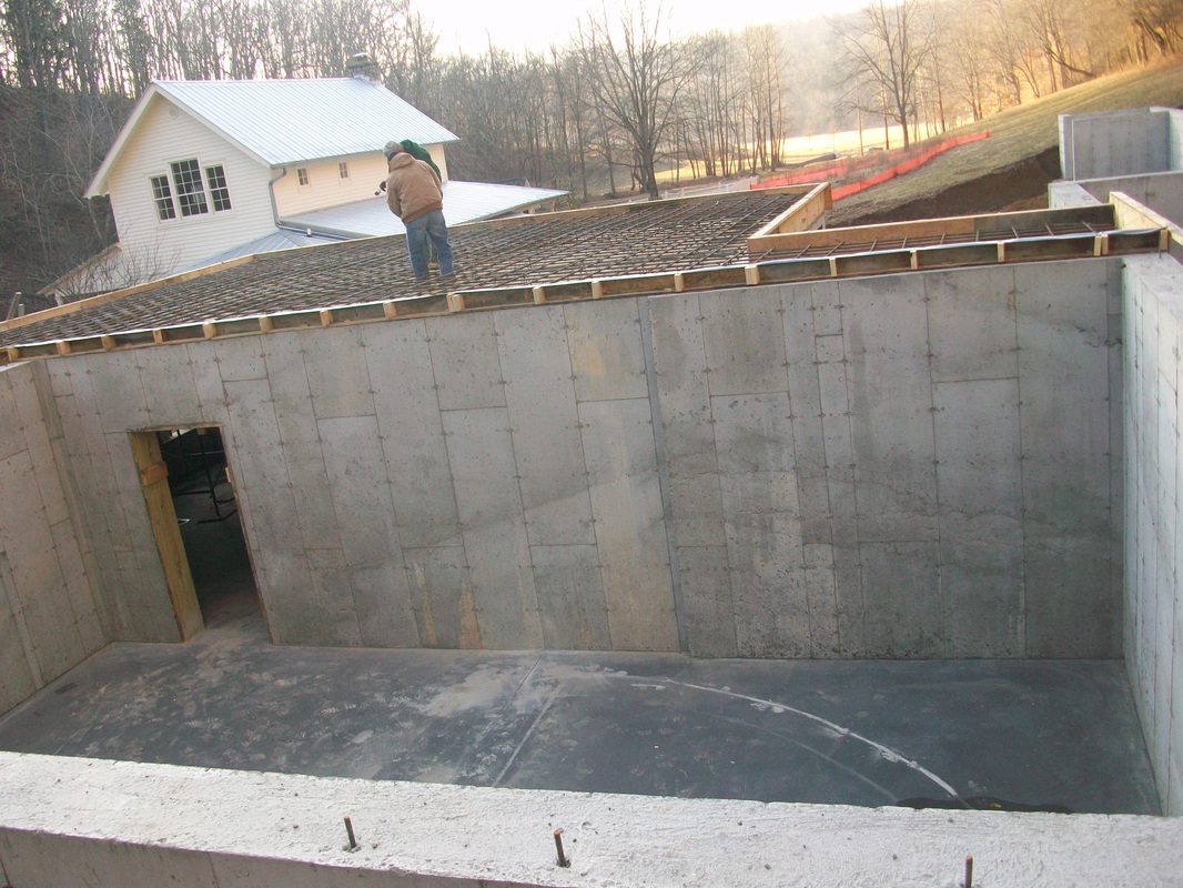 Cast-in-Place Poured Walls - Dusty and Sons Concrete